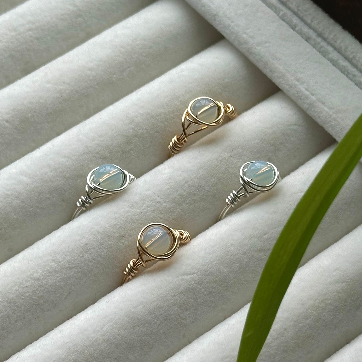 opalite rings