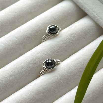 hematite rings